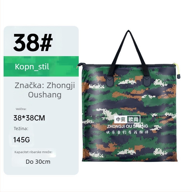 Ribarska torba – višenamjenska sklopiva PVC torba za pohranu tijekom ribolova