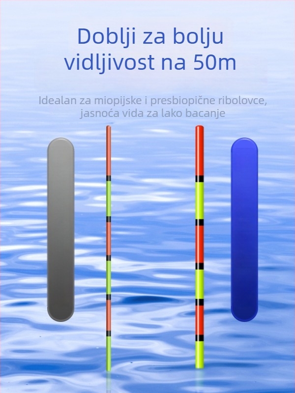 Vertical drift ribolovni plovak s nano dizajnom za sve vode, s punim okom i debelim šupljim repom, visoka osjetljivost, dugi hodovi