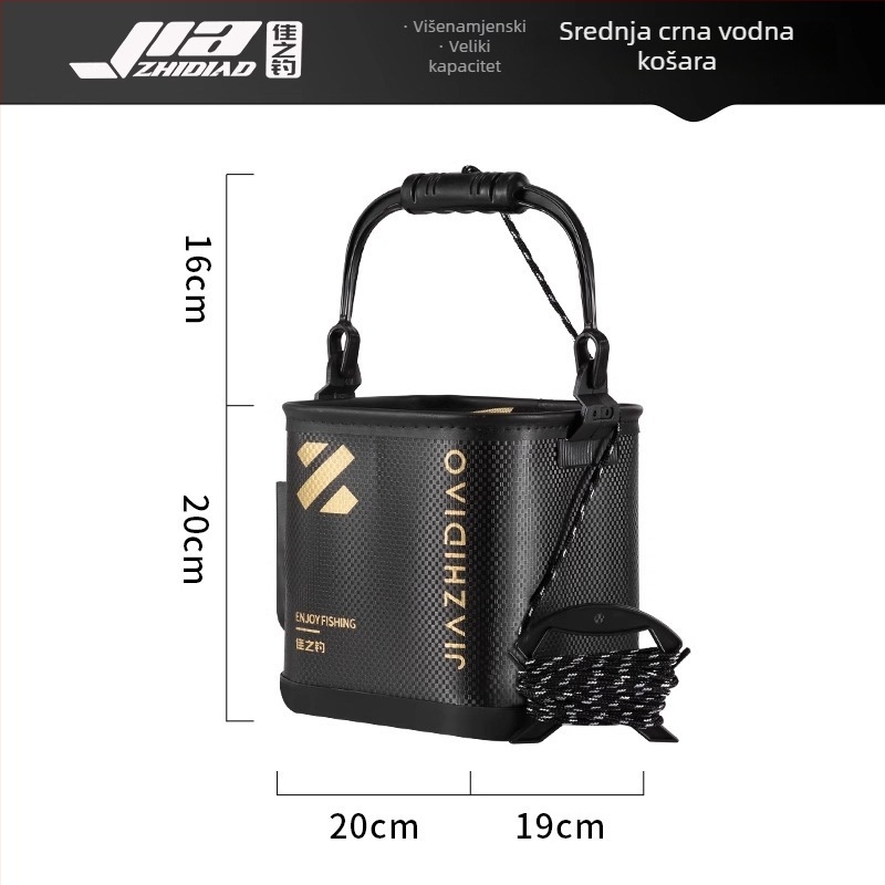 Good fishing sklopiva prijenosna kanta za živu ribu EVA materijala