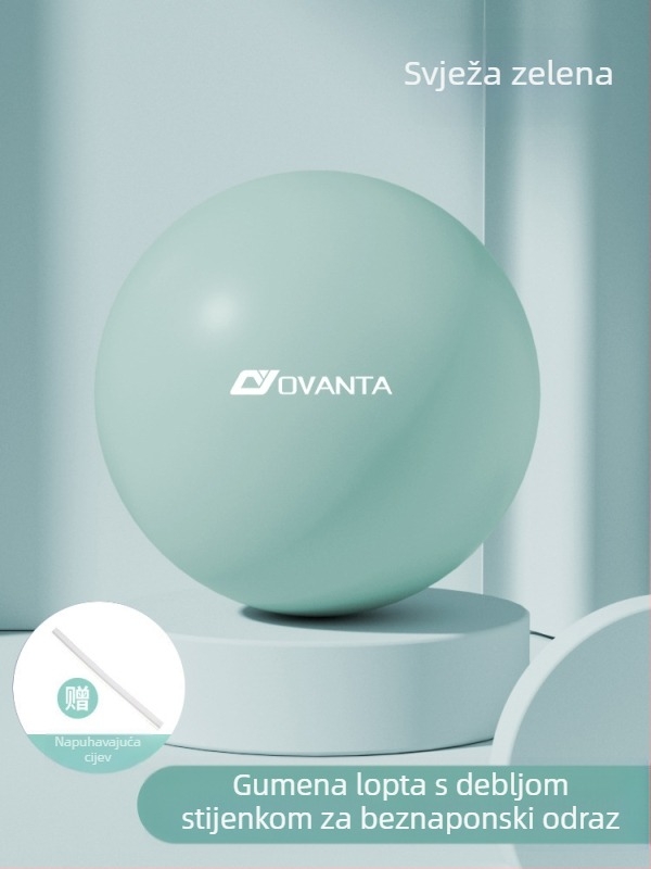 Ovanda PVC joga lopta za treniranje zdjelice, odrasli, postporođajna oporavak, ravnoteža jezgre, 70 g