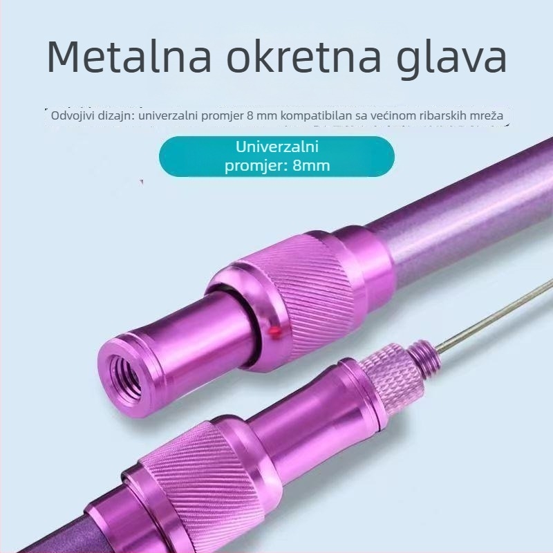 Promač linije za ribolov s dugim dometom, tip čelične igle, jednostavan dizajn okrugle glave (Šifra: Civet cat; Značka: Bez brenda)