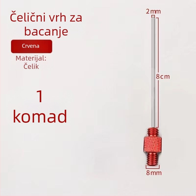 Promač linije za ribolov s dugim dometom, tip čelične igle, jednostavan dizajn okrugle glave (Šifra: Civet cat; Značka: Bez brenda)