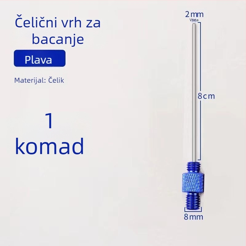 Promač linije za ribolov s dugim dometom, tip čelične igle, jednostavan dizajn okrugle glave (Šifra: Civet cat; Značka: Bez brenda)