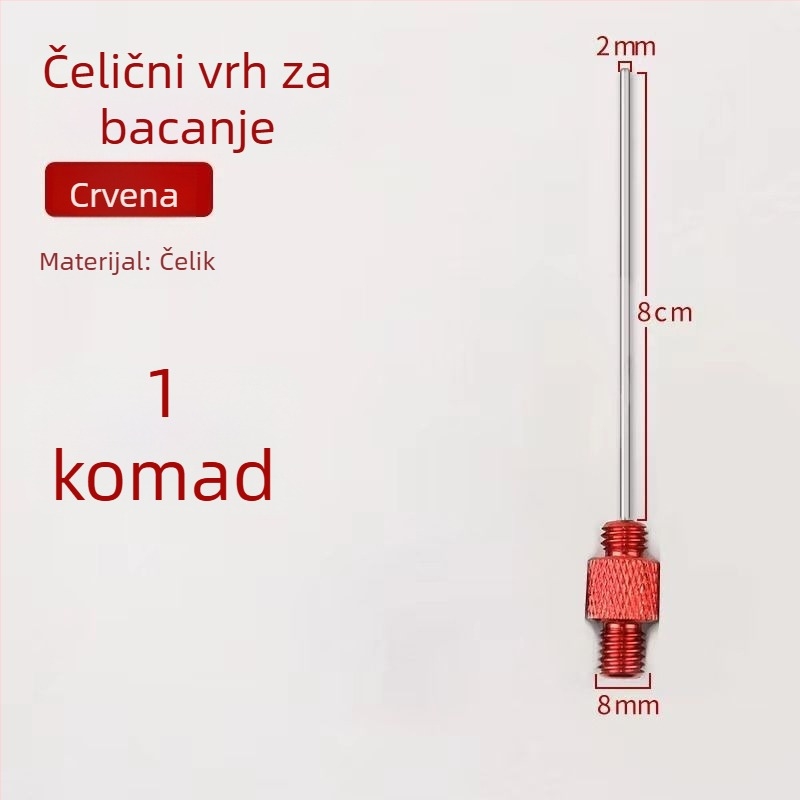 Promač linije za ribolov s dugim dometom, tip čelične igle, jednostavan dizajn okrugle glave (Šifra: Civet cat; Značka: Bez brenda)