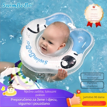 Dječji plivački prsten za vrat – protiv gušenja, ekološki PVC, bez potrebe nadutja