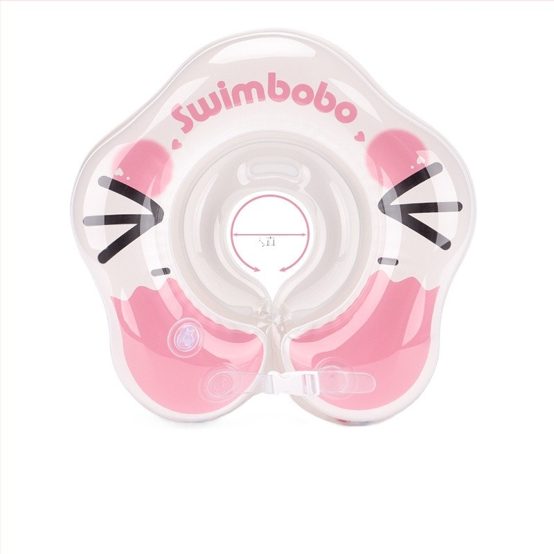 Dječji plivački prsten za vrat – protiv gušenja, ekološki PVC, bez potrebe nadutja