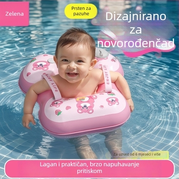 Steaming dječji plivački prsten s karikaturalnim uzorkom – ekološki prihvatljiv PVC, ručno napuhivanje