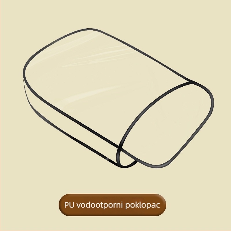 Rukavice za bicikl, debeli topli vjetrootporn zaštitni navlaci za ručke s fleece podstavom, Oxford tkanina, unisex, za odrasle i djecu