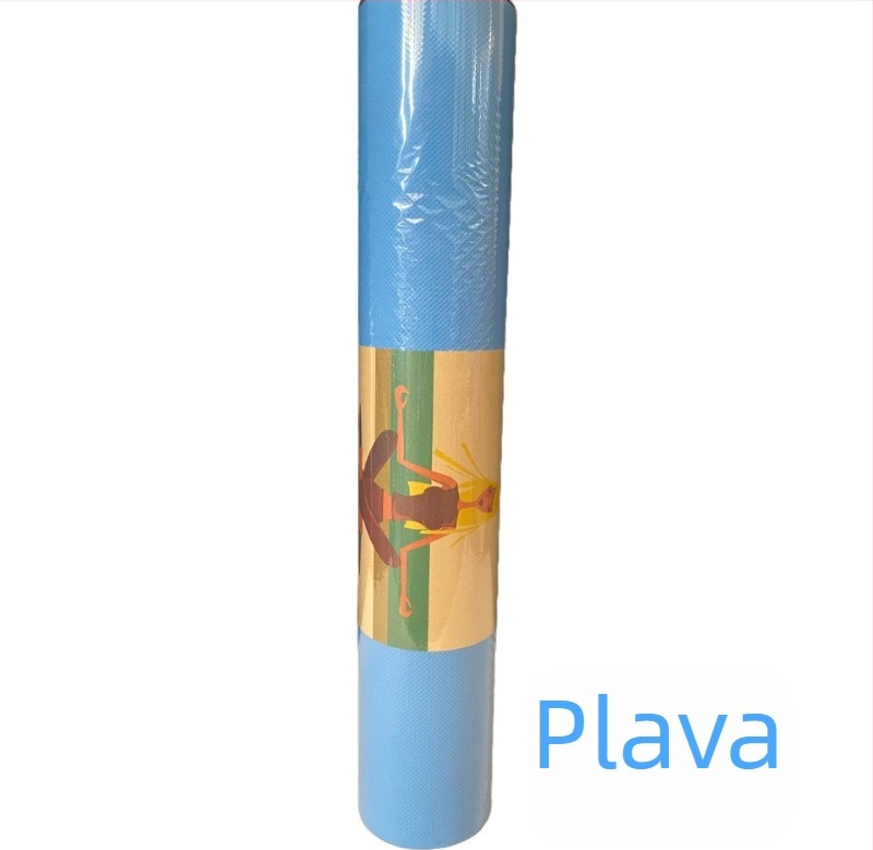 EVA joga prostirka s reljefnim kamuflažnim uzorkom, debljina 3–10 mm, protuklizna i otporna na vlagu, za jogu, fitness i ples