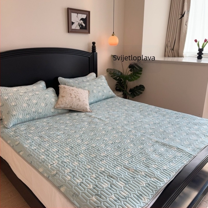 Set od prirodnog lateksa, tri dijela, tiskani pleteni materijal, 80-90% lateksa, lagani luksuzni stil