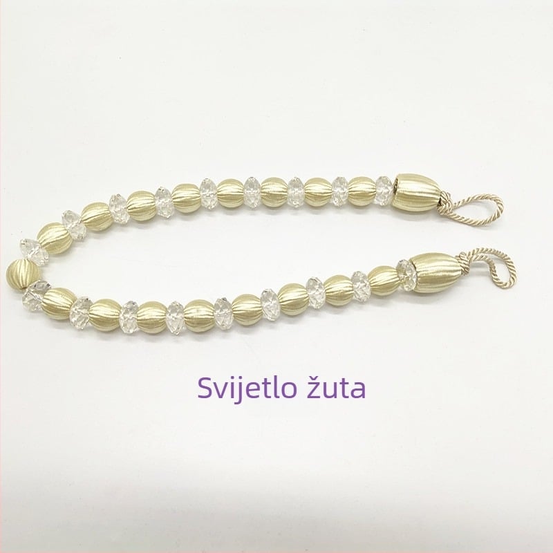 Zavjesni pojas s akrilnim perlicama, moderan stil, materijal kemijska vlakna, Hongteng Jewelry