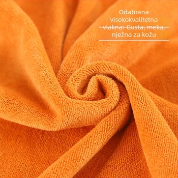Mikrovlaknasti ručnik za kozmetičke salone, veliki ručnik za moksibuciju/parenje, upija vodu, ne ostavlja dlačice, s logotipom
