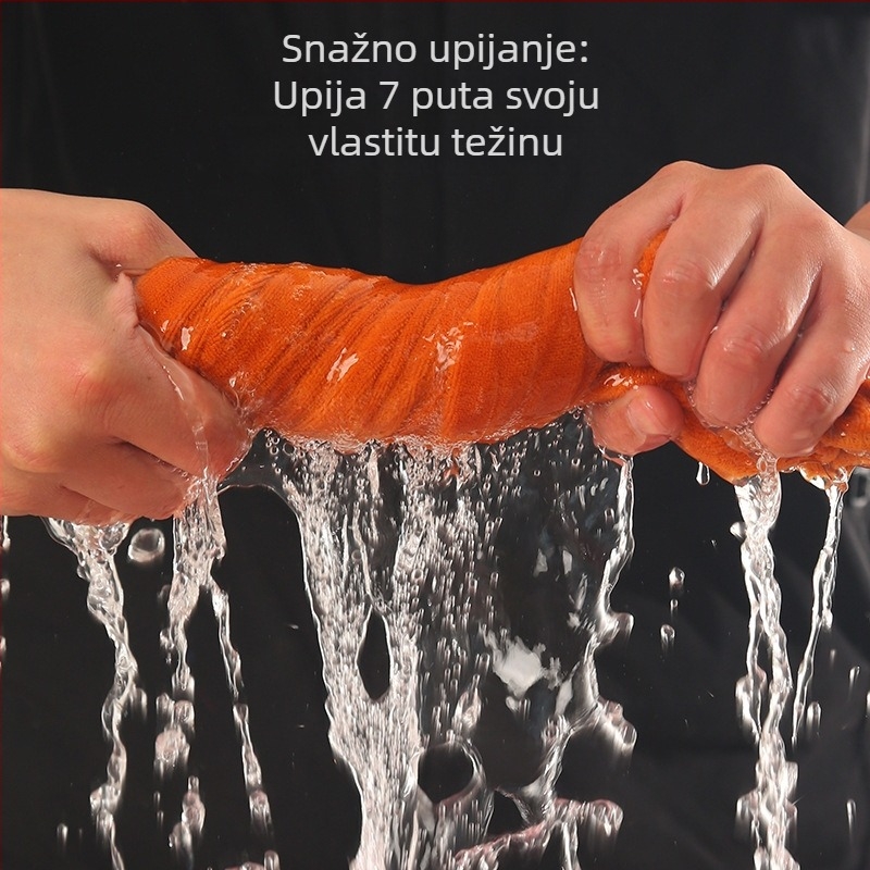 Mikrovlaknasti ručnik za kozmetičke salone, veliki ručnik za moksibuciju/parenje, upija vodu, ne ostavlja dlačice, s logotipom
