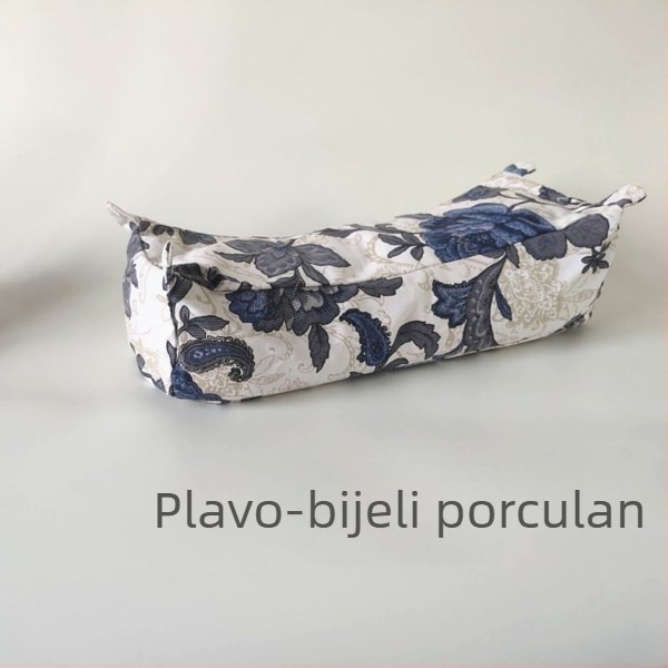 Jastučnica od grubog pamuka s motivom tigra za potporu vrata, s reaktivnom tiskom i bojom