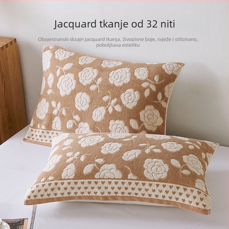 Jastučnica – Stari Šangajski stil, čisti pamuk, tiskanje i bojanje