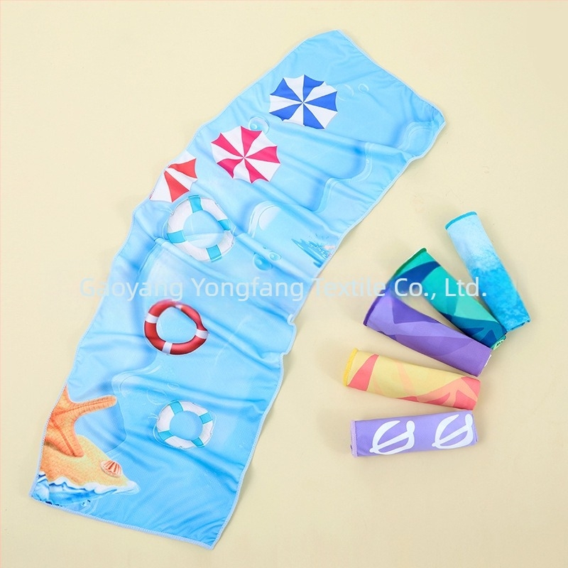 Sportska krpa od mikrovlakana, hladna krpa, sublimacijski ispis, 50 g, Pretty Doll