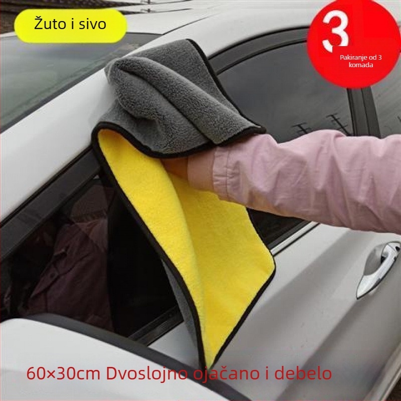 Krpa za čišćenje automobila, višenamjenski šal (Materijal: 80% poliester + 20% poliamid; Težina: 150 g)