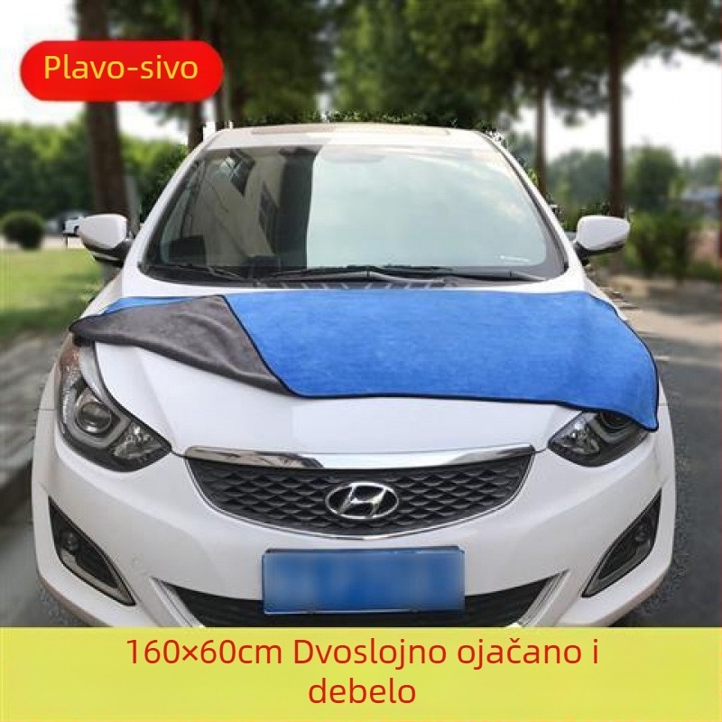 Krpa za čišćenje automobila, višenamjenski šal (Materijal: 80% poliester + 20% poliamid; Težina: 150 g)