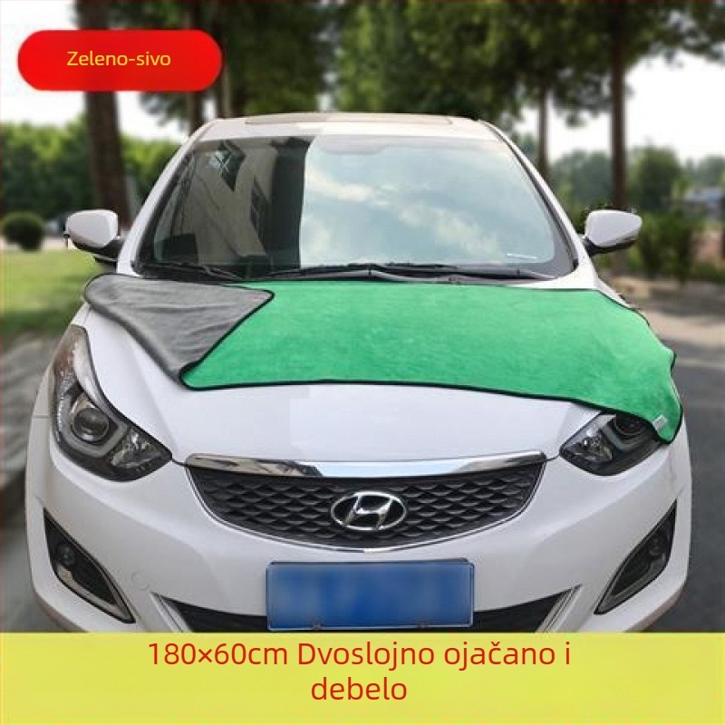 Krpa za čišćenje automobila, višenamjenski šal (Materijal: 80% poliester + 20% poliamid; Težina: 150 g)