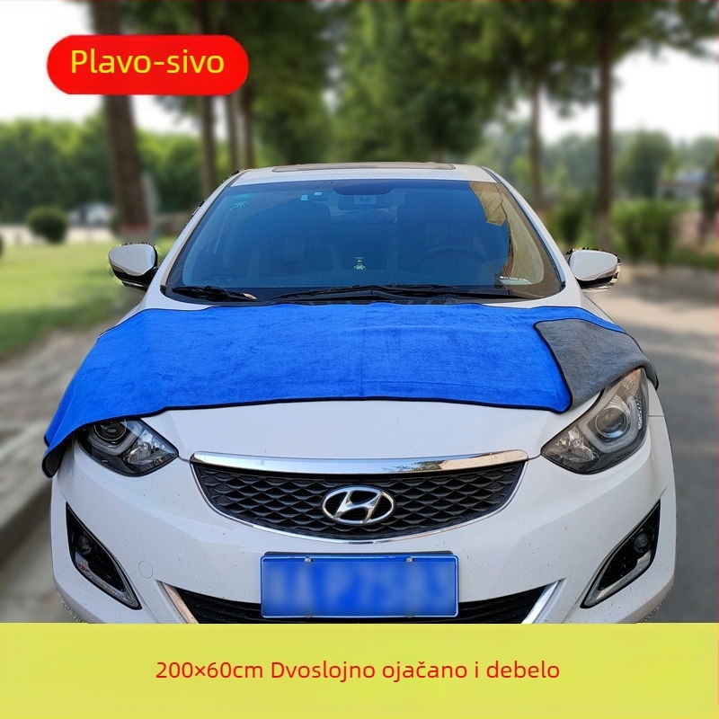 Krpa za čišćenje automobila, višenamjenski šal (Materijal: 80% poliester + 20% poliamid; Težina: 150 g)
