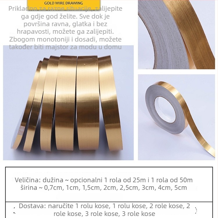 Zidna naljepnica za dnevni boravak, vodootporan PET materijal, moderan stil