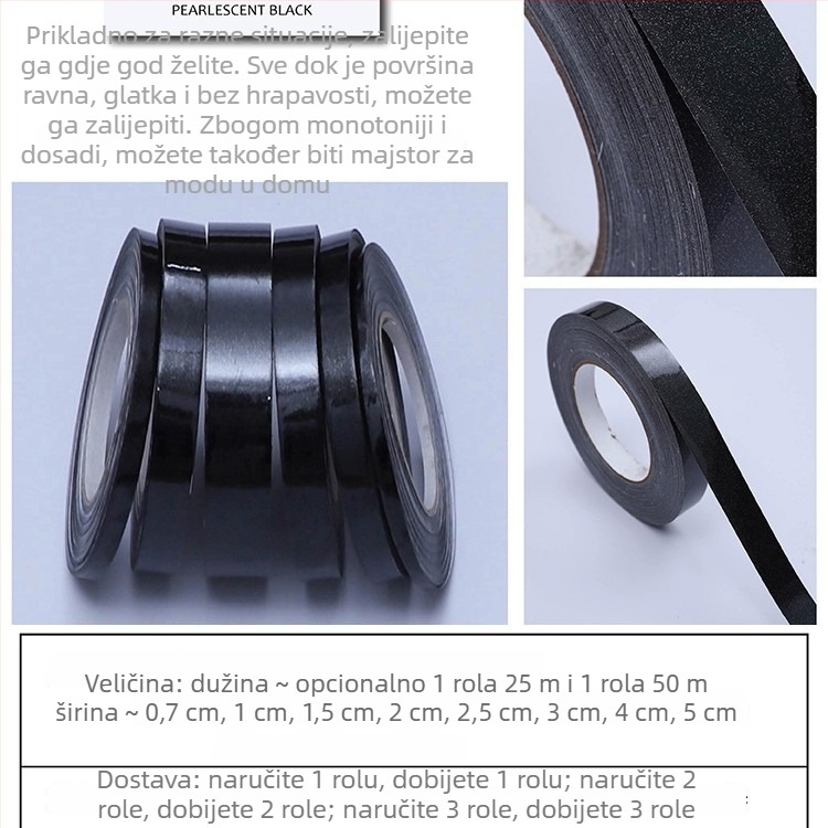 Zidna naljepnica za dnevni boravak, vodootporan PET materijal, moderan stil