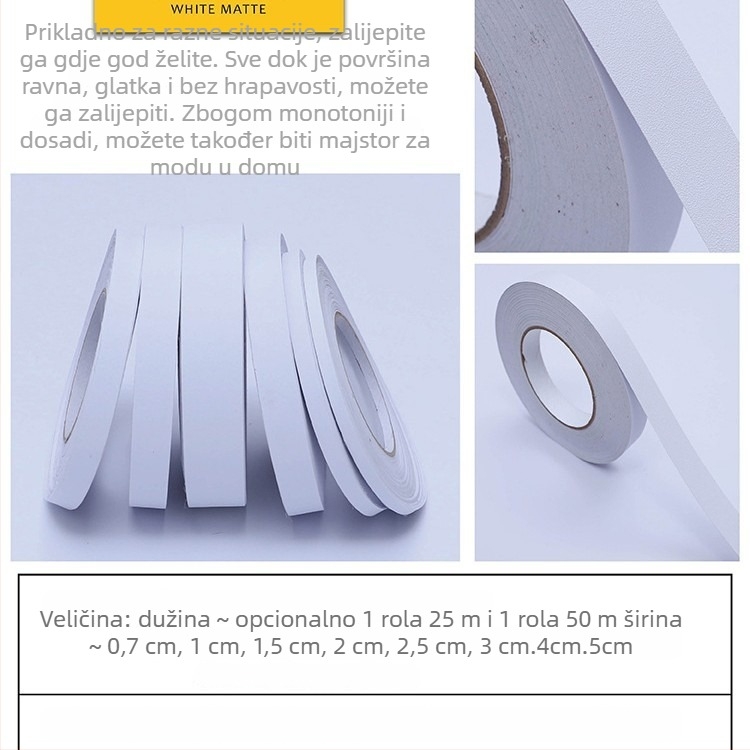 Zidna naljepnica za dnevni boravak, vodootporan PET materijal, moderan stil