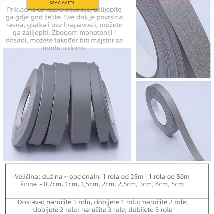 Zidna naljepnica za dnevni boravak, vodootporan PET materijal, moderan stil