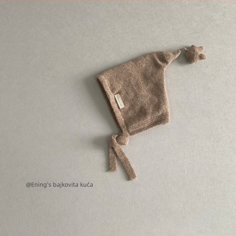 Top šešir s uzorkom zvijezda za djecu stariju od 10 godina, zvonoliki oblik, široka rubnica, zadržava toplinu i otporan na vjetar, satenska viskozna vlakna na Ice Hemp tkanini