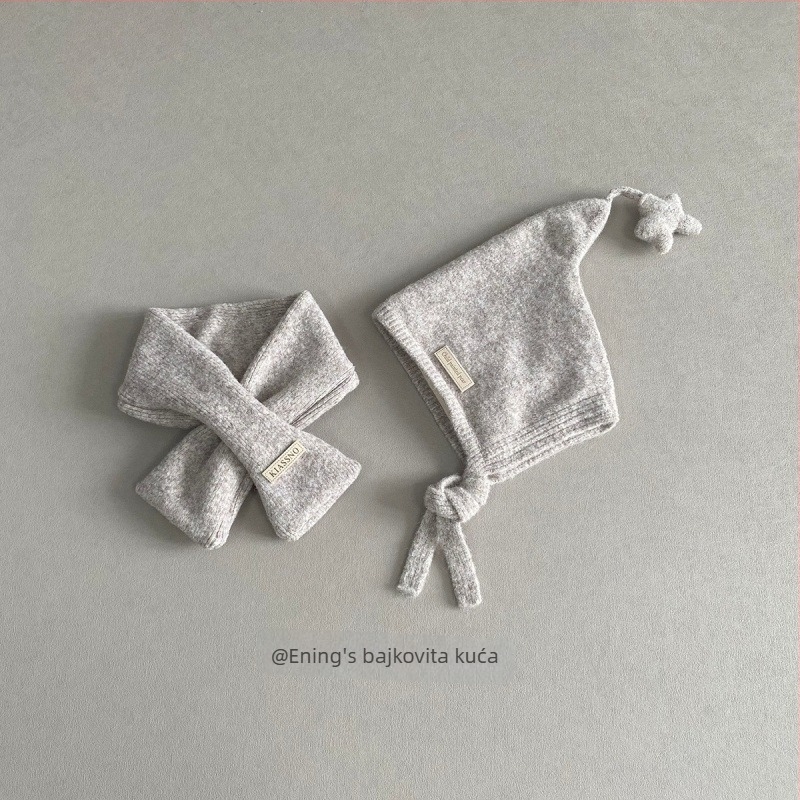 Top šešir s uzorkom zvijezda za djecu stariju od 10 godina, zvonoliki oblik, široka rubnica, zadržava toplinu i otporan na vjetar, satenska viskozna vlakna na Ice Hemp tkanini