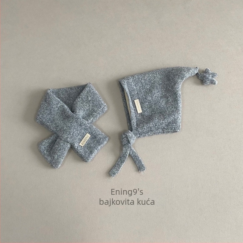 Top šešir s uzorkom zvijezda za djecu stariju od 10 godina, zvonoliki oblik, široka rubnica, zadržava toplinu i otporan na vjetar, satenska viskozna vlakna na Ice Hemp tkanini