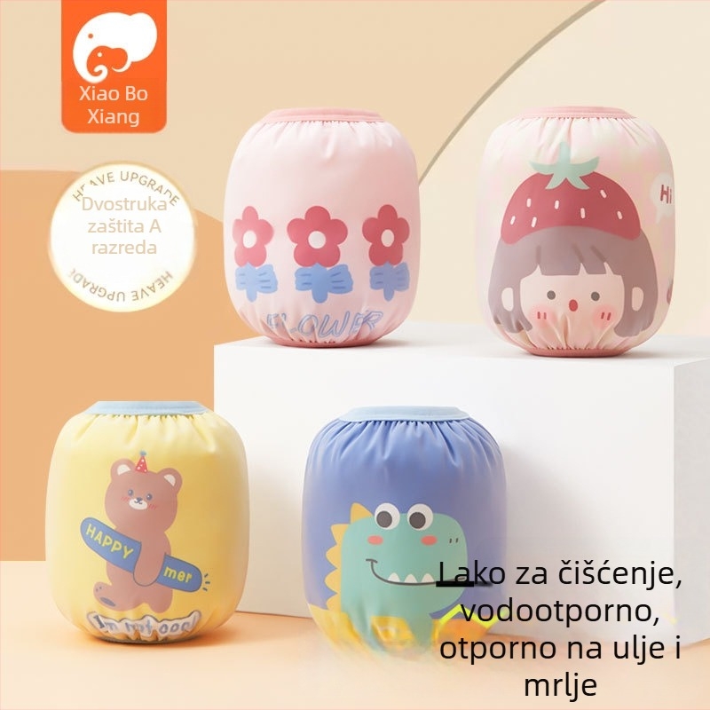 Dječje vodootporne rukave - cijelo godišnje (zima/proljeće/jesen), crtani uzorak, poliester vlakno, uzrast 1–13 godina, marka Wavelet Elephant