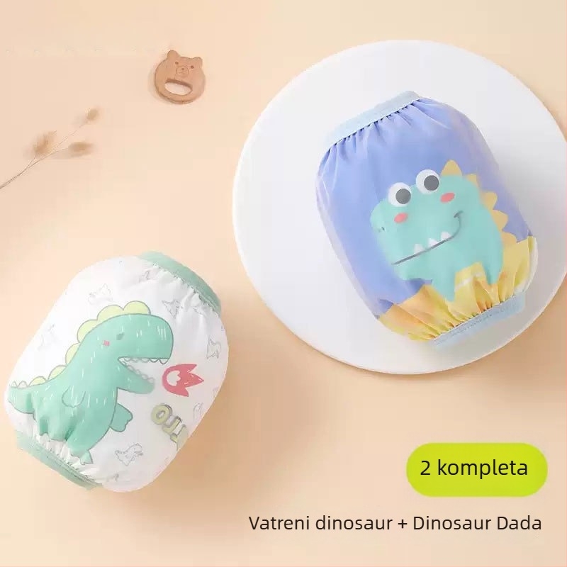 Dječje vodootporne rukave - cijelo godišnje (zima/proljeće/jesen), crtani uzorak, poliester vlakno, uzrast 1–13 godina, marka Wavelet Elephant