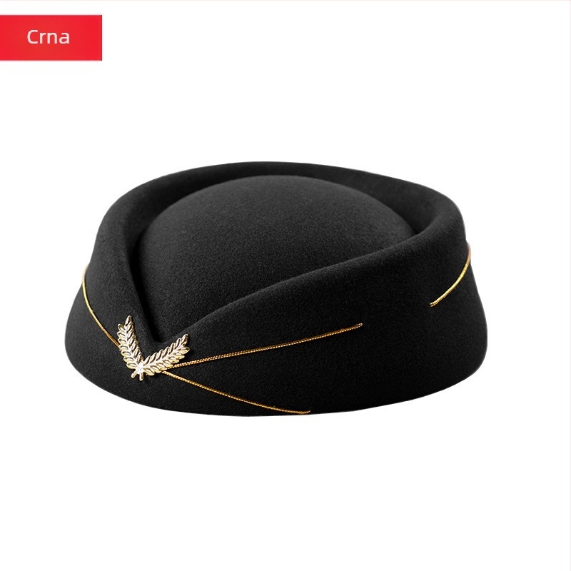 Ženski klobuk od vunenog filca, elegantan stil, jesen