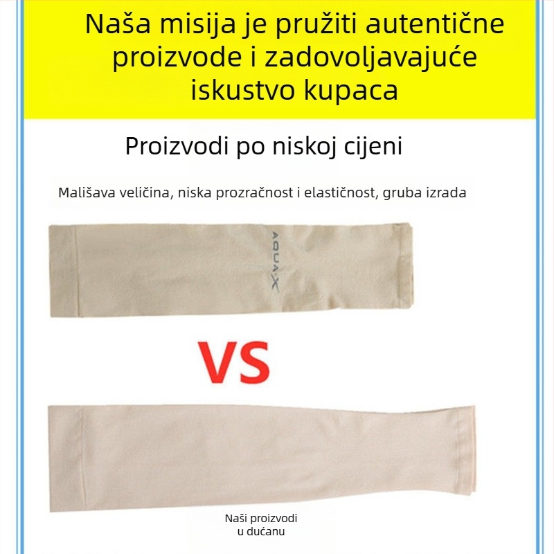 Rukavi od Ice Silk - UV zaštita za ljeto, mješavina poliestera 61-70% / viskoza 21-30%