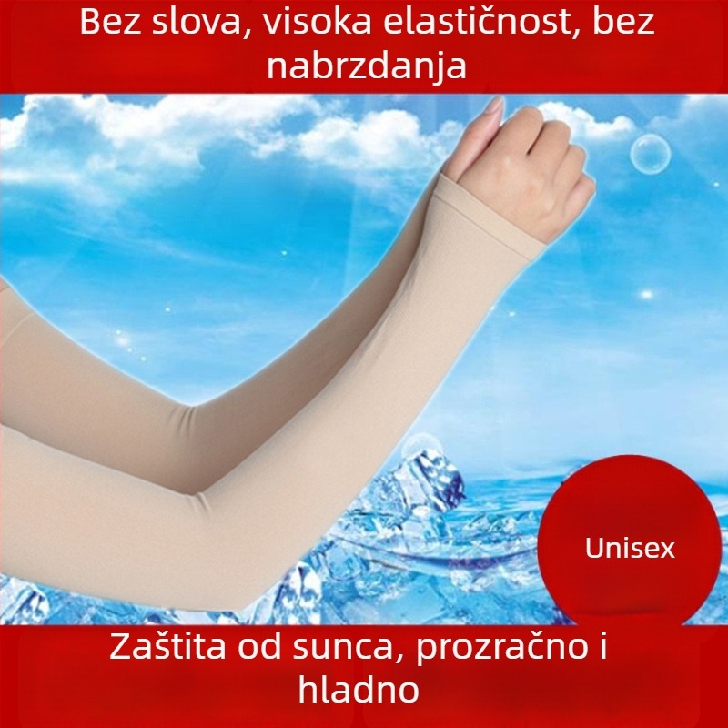 Rukavi od Ice Silk - UV zaštita za ljeto, mješavina poliestera 61-70% / viskoza 21-30%