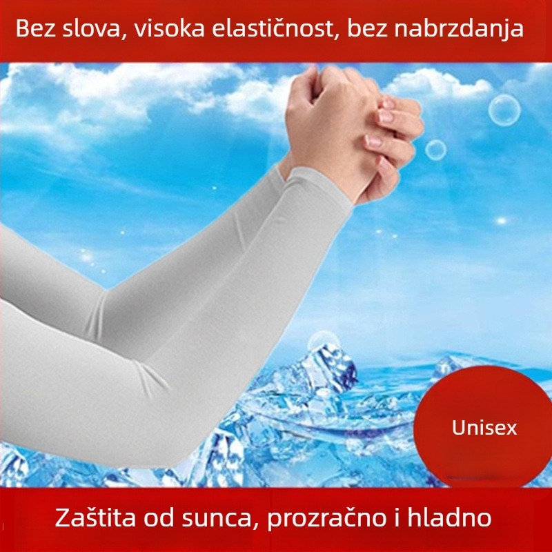 Rukavi od Ice Silk - UV zaštita za ljeto, mješavina poliestera 61-70% / viskoza 21-30%