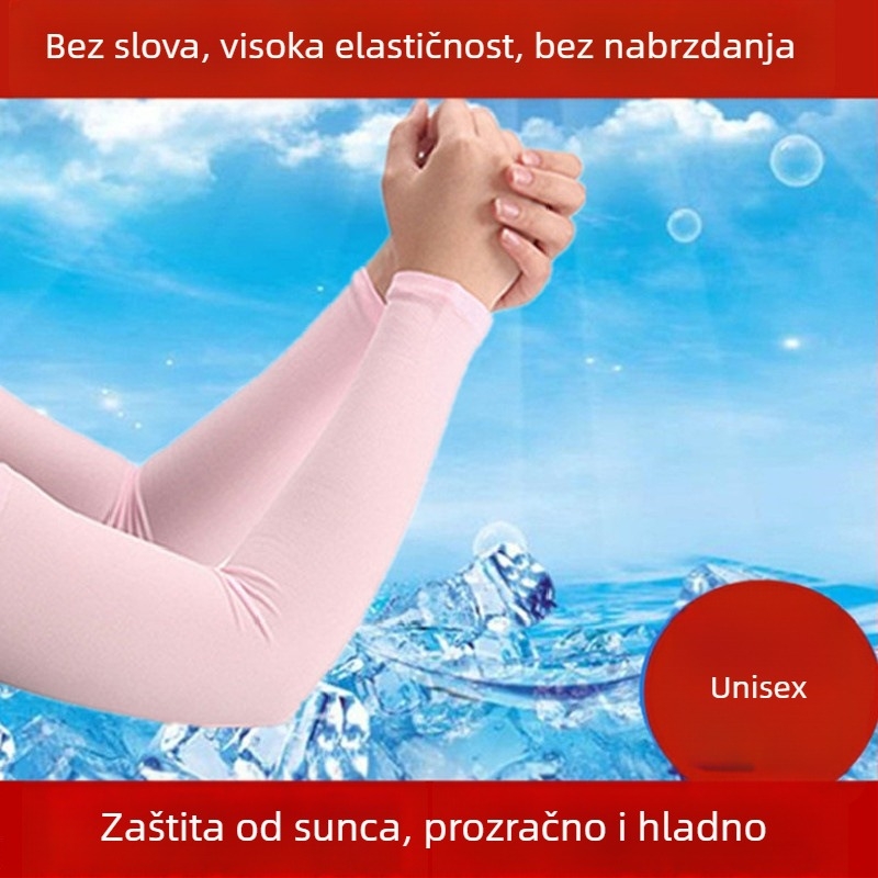 Rukavi od Ice Silk - UV zaštita za ljeto, mješavina poliestera 61-70% / viskoza 21-30%