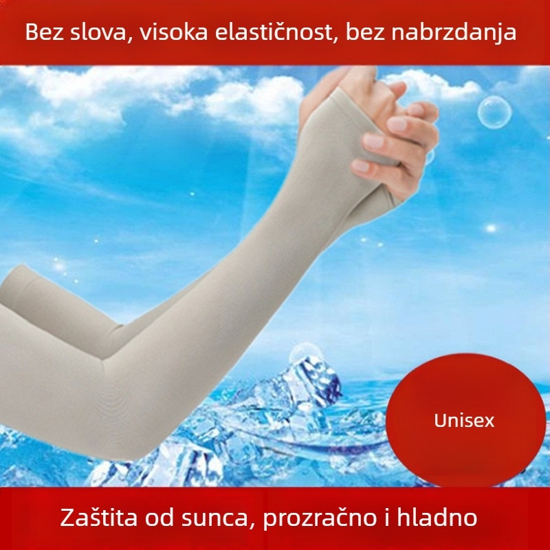 Rukavi od Ice Silk - UV zaštita za ljeto, mješavina poliestera 61-70% / viskoza 21-30%