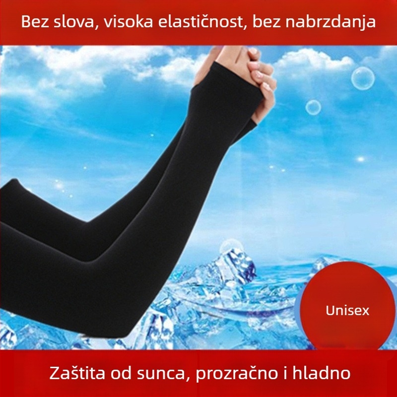 Rukavi od Ice Silk - UV zaštita za ljeto, mješavina poliestera 61-70% / viskoza 21-30%