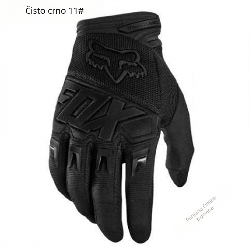 Rukavice s dodirnim zaslonom za odrasle, tanke za proljeće–jesen, za vožnju biciklom i motociklom; pamuk s Ice Silk i poliesterskom smjesom