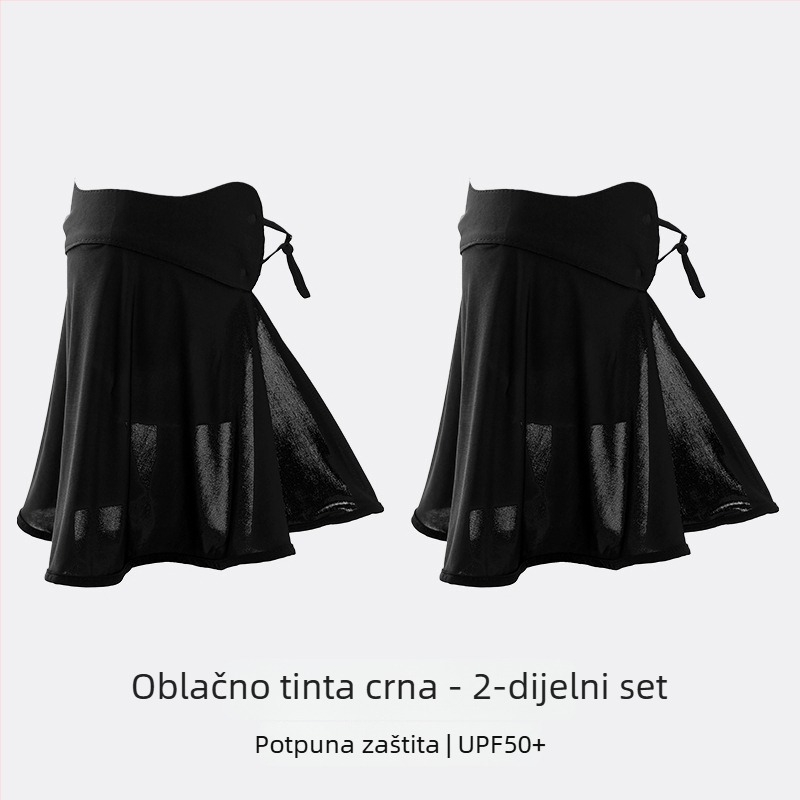 360° ledeno-svilena zaštitna maska za lice za žene, potpuna zaštita lica, zaštita vrata i lica za vožnju