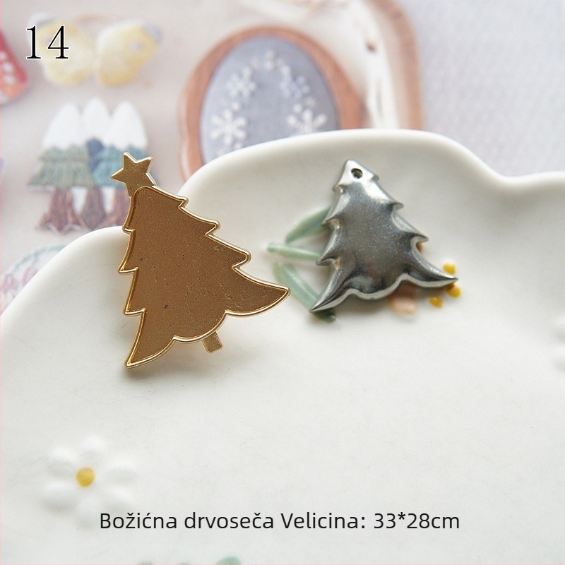 Leptirova broš; šivanje Song Brocade na osnovi tkanine; biserne točkice; dizajn leptira s tri lista; etnički stil, literarno retro; proljeće 2025