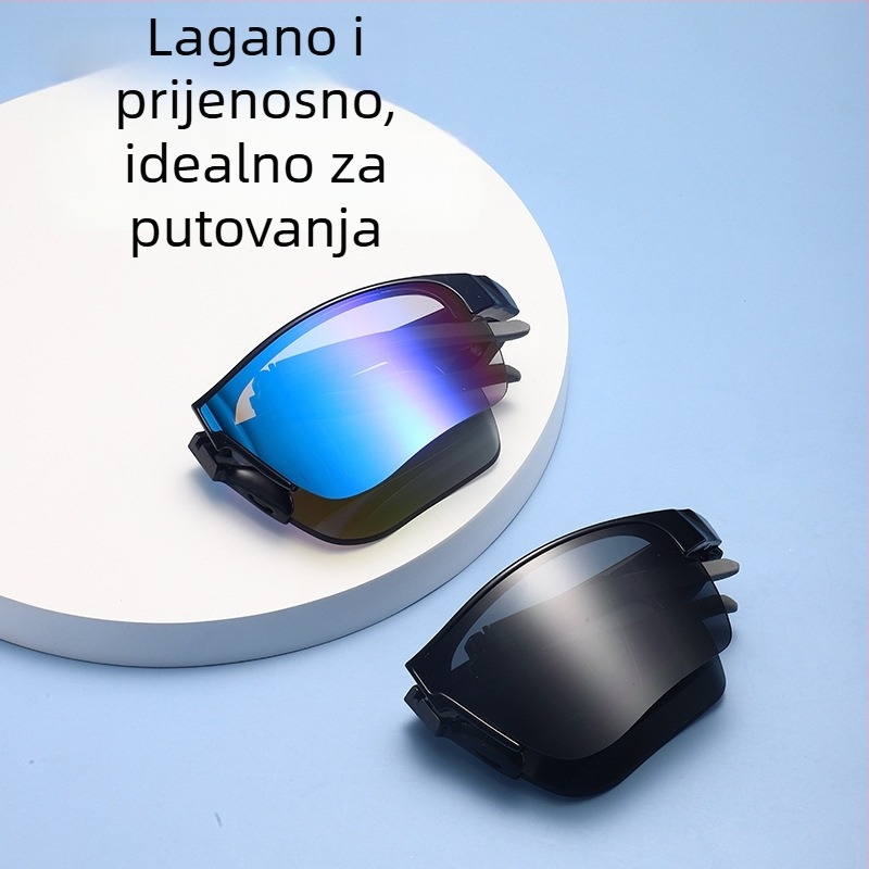 Ciklističke vjetrootporne naočale, PC okvir, model 099, zamjenjive leće, unisex