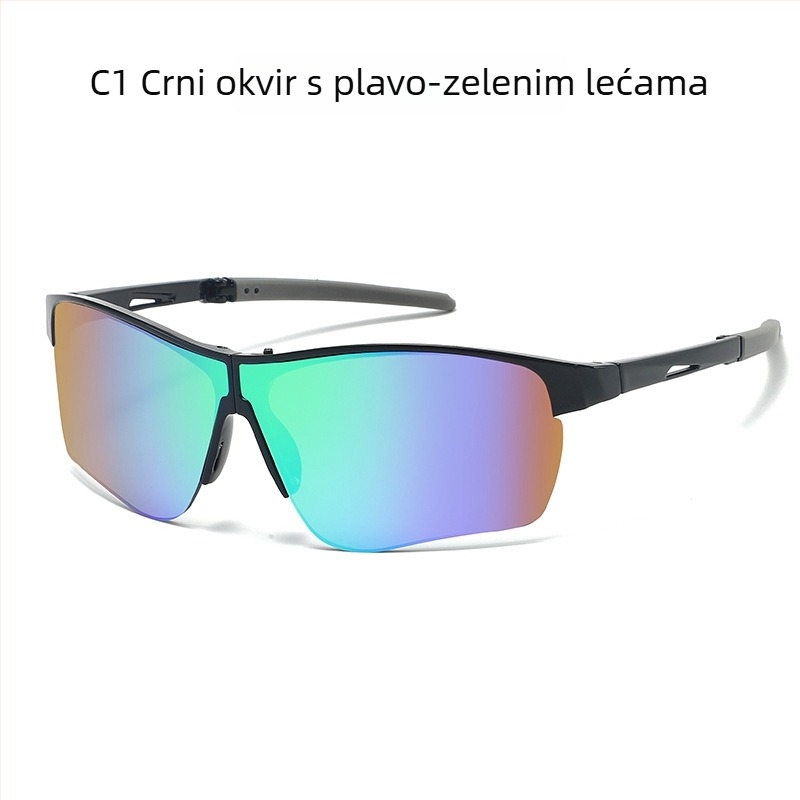 Ciklističke vjetrootporne naočale, PC okvir, model 099, zamjenjive leće, unisex