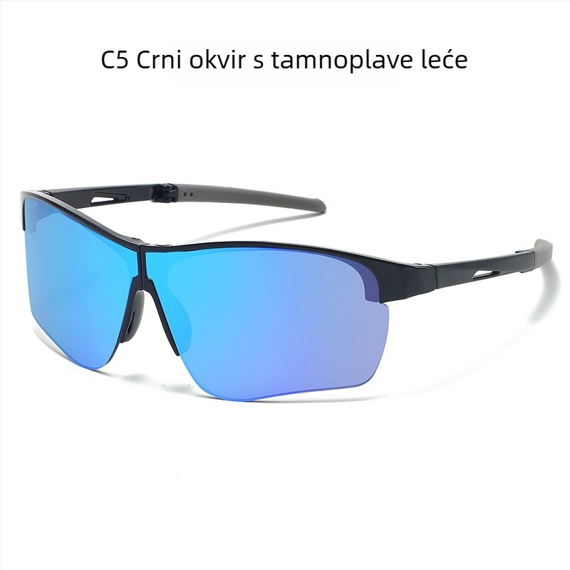 Ciklističke vjetrootporne naočale, PC okvir, model 099, zamjenjive leće, unisex