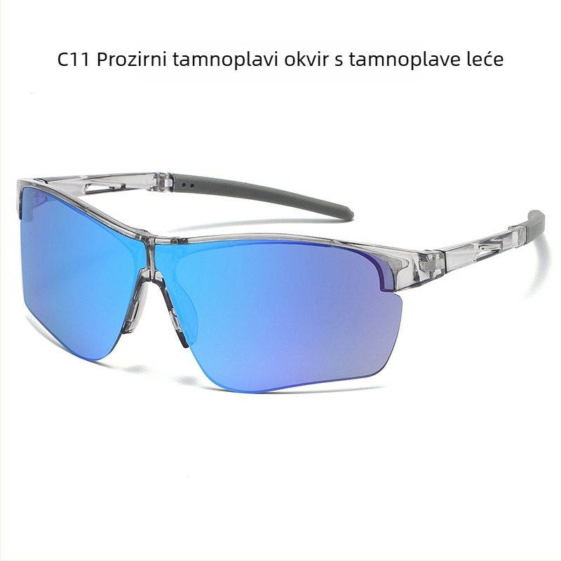 Ciklističke vjetrootporne naočale, PC okvir, model 099, zamjenjive leće, unisex