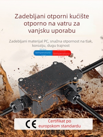 MX-0800 Vanjska vodootporna kutija za kabel s brzim terminalnim blokom, IP68, spremna za ukop, verzije 2 ulaza/2 izlaza ili 2 ulaza/4 izlaza