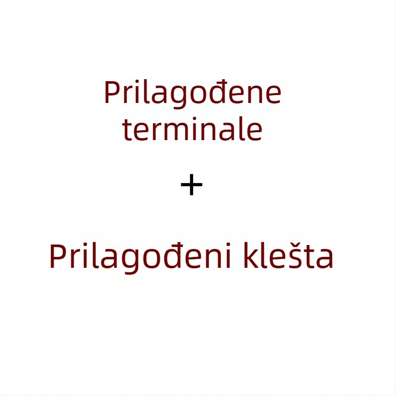 Jingyue Electric Krimp kliješta za cijevni terminal — posebna kompresija za cijevne terminale; Materijal: čelik legura nikla i kromija; Težina: 0,378