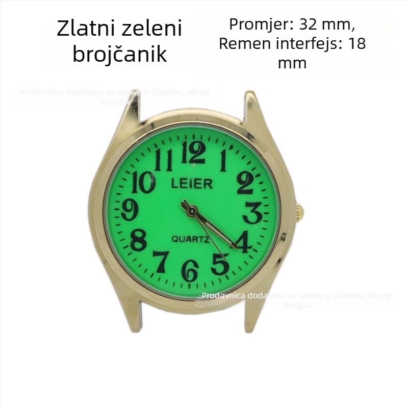 Rael sat za odrasle s kućištem od legure, Miyota 2035 kvarcni mehanizam, okrugli brojčanik, analogni prikaz, vodootporan do 30 m